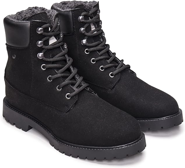 NAE Vegan Shoes Winterstiefel - Gadea Black